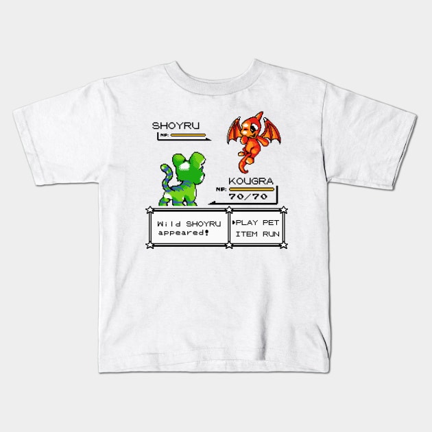 Neo Pocket Pets Kids T-Shirt by demonigote